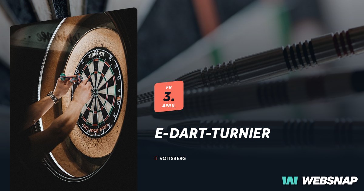 E-Dart-Turnier • sportevenz