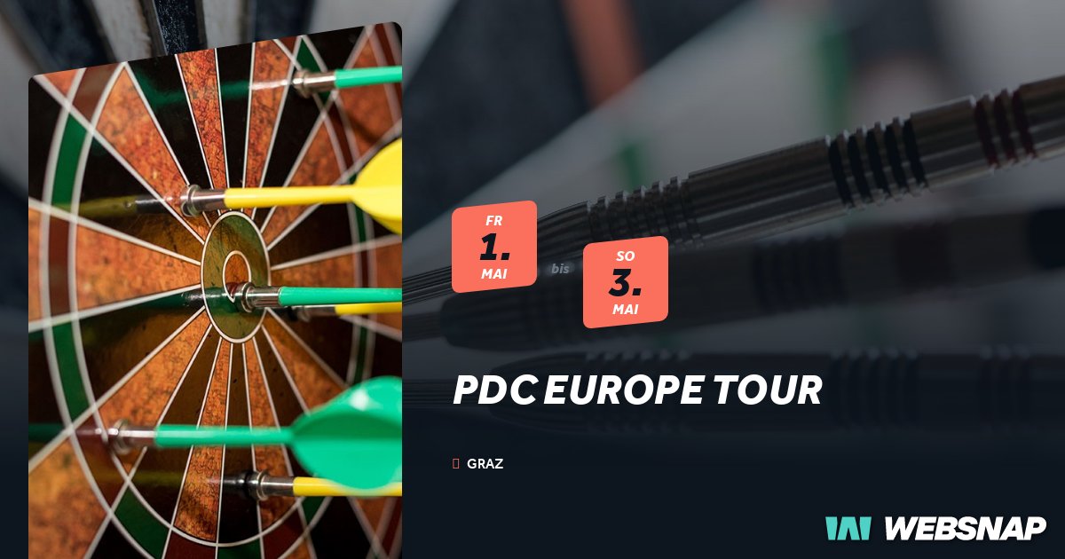 PDC Europe Tour • sportevenz