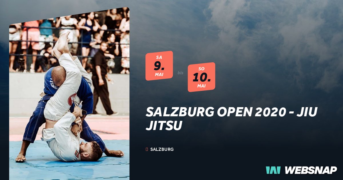 Salzburg Open 2020  Jiu Jitsu • sportevenz